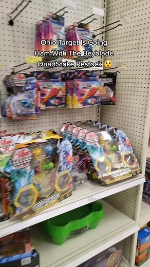 QuadStrike Beyblades out the ying yang! #Beyblade #BeybladeBurst #BeyTok #Toys #Target #Ohio #Restock #Hasbro