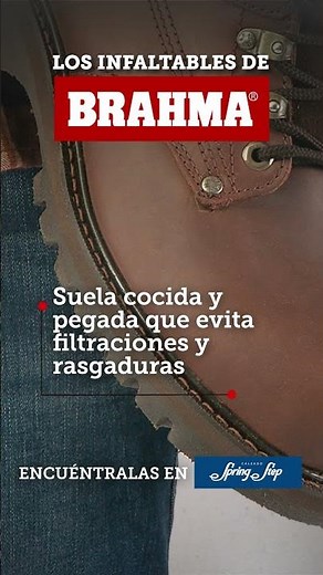 Botas Brahma Springstep