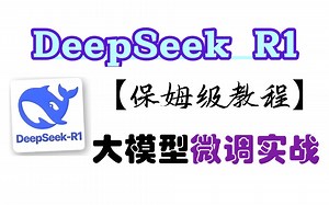 【保姆级教程】大模型微调DeepSeek R1成领域专家，理论+实战+模型微调+模型部署+效果展示详细教程！