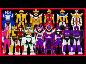 Kikai Sentai Zenkaiger All Henshin Animation | 機界戦隊ゼンカイジャー【Super Stacaesar, super Twokaizer...】