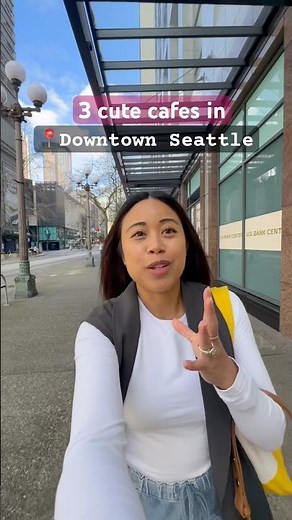 3 Cute Seattle Cafes | Downtown Seattle | Seattle coffee shops #seattle #pnw #coffeeshopvibes