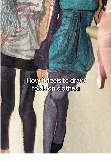 Mastering the Art of Drawing Folds on Clothes