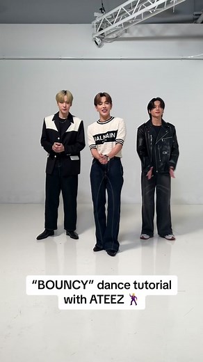 @ATEEZ_Official’s #Yunho, #Hongjoong and #Wooyoung show Billboard how to do their “BOUNCY” dance 🔥 #Duet with your version! #ATEEZ #에이티즈 #dancetutorial #dancetok #ateezbouncy #ATINY #dancetrend
