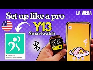 ✅ The RIGHT Way to Connect Your Smartwatch and Phone ⚠️ Most People Mess This Up! Y13 #smartwatch