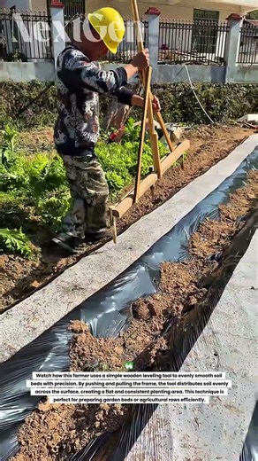 Simple Farming Tool Hack – Perfect Soil Leveling Made Easy!