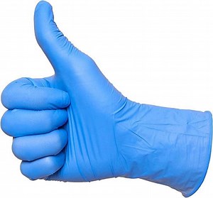 VOS Disposable Gloves 1000 Pcs Box Latex & Powder Free Nitrile Rubber Gloves Single Use Protective Gloves For External Uses