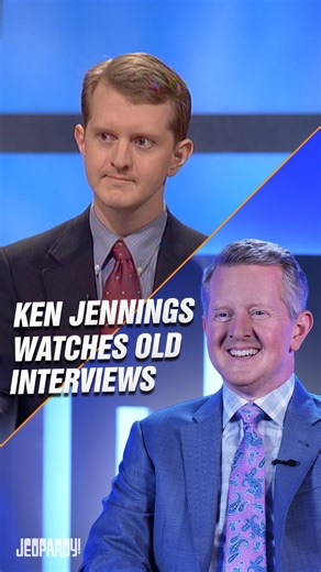 What does Ken Jennings think of his original Jeopardy! interviews? You'll just have to watch to find out. Catch the extended version here: https://jeopardy.visitlink.me/GYRJL7 | Jeopardy!