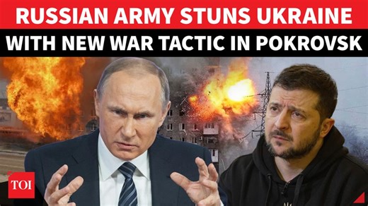 15K views · 163 reactions | Fierce battles continue in #Pokrovsk, Donetsk Oblast — one of #Ukraine’s toughest front-line zones. #Russian forces are using “total infiltration” tactics, while Ukraine counters with anti-sabotage reserves and fortified defences. Commander-in-Chief Syrskyi warns the situation remains critical | Watch | The Times of India | Facebook