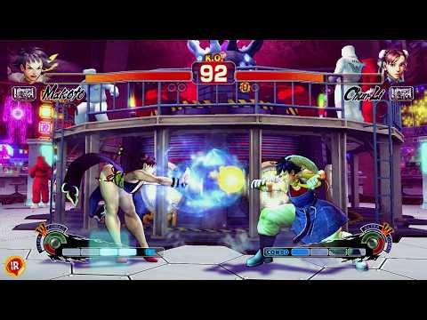 Ultra Street Fighter IV - Makoto vs Chun-Li | Hardest | Vs Match | USF4
