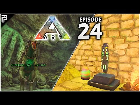 1ST LEVEL 300 ARK DINO! EASIEST CAVE EVER! | Let's Play ARK: Survival Evolved [The Island]