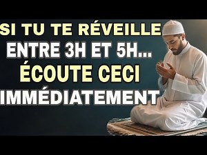 Why Allah wakes you up between 3am and 5am (The truth no one has told you)