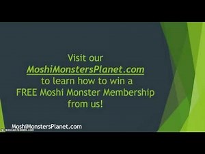 Moshi Monsters Free Membership Codes 2013 Giveaway - Cheats and Codes