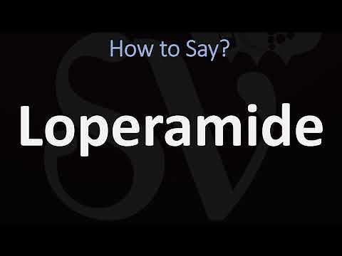 How to Pronounce Loperamide? (Imodium)
