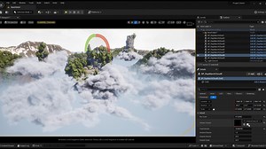 UE5.3 VolumeCloud-使用raymarching shader创建的体积云（附源文件）