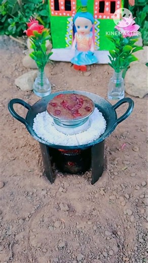 Miniature Chocolate Cup Cake🧁Mini Kitchen Set #miniaturefood​ #chocolatecake​ #miniature​ #shorts​