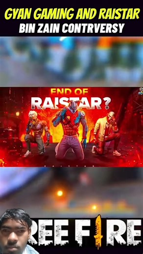 Gyan Gaming And Raistar 😱 Bin Zaid Shocked! 🔥 | #freefire #shorts