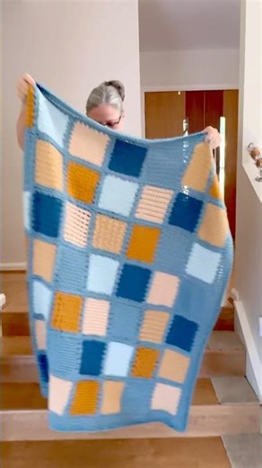 The 2025 Sampler Blanket…50 patterns, 3 joins & a beautiful border…ready for you to make #crochet
