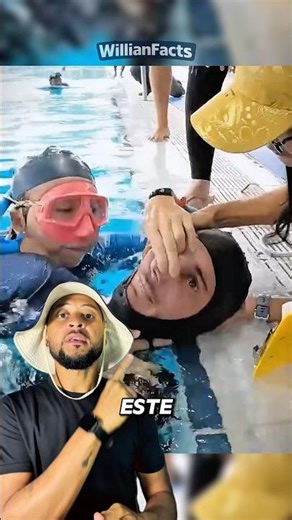 Este mergulhador passou momentos de terror