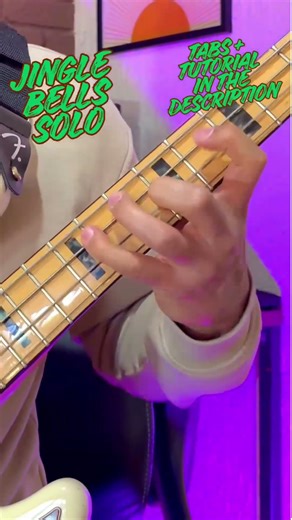 JINGLE BELLS BASS SOLO (TABS IN THE DESCRIPTION)