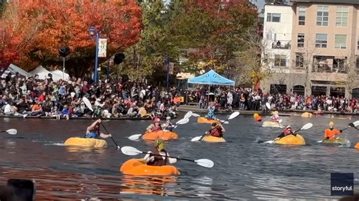 Ready, set, race in Oregon's annual giant pumpkin regatta