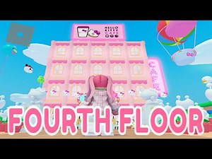 HOW TO GET FOURTH FLOOR (4TH FLR) ♡ My Hello Kitty Cafe ROBLOX
