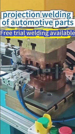 Projection Welding of Automotive Parts - Free Trial Welding Available