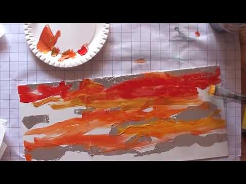 Freies Malen - Projekt mit Gerda Lipski (1)