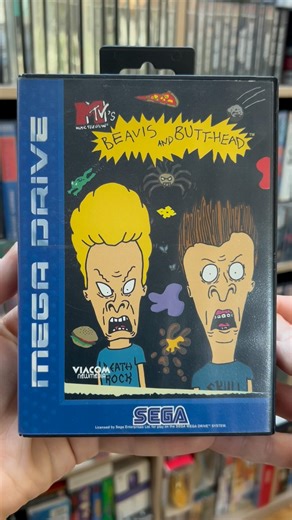 ‘MTV’s Beavis & Butt-Head’ - Sega Mega Drive (1994) 🤘🔥#retrogaming #sega #megadrive