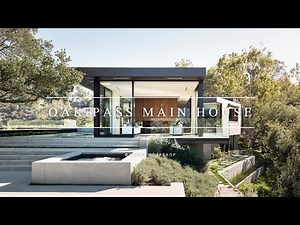 House Design On The Top Of A Ridge Surrounded By Oak Trees With Panoramic Canyon Views