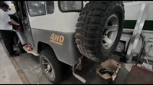 A Classic Land Cruiser BJ40 Engine Overhaul being done by Hybrid Hub...