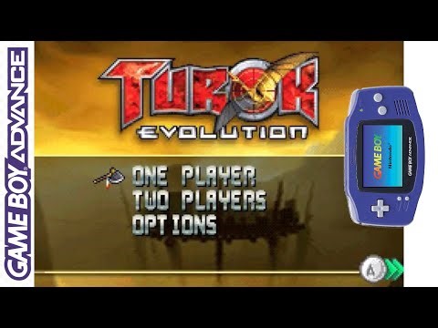 Turok Evolution 100% Gameboy Advance GBA Longplay Playthrough Acclaim 2002