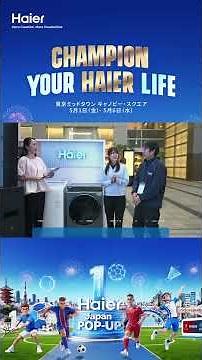 Introducing Haier washing machines!