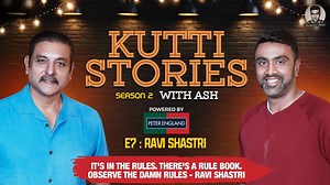 176K views · 2K reactions | There's a rule book, Observe the damn rules - Ravi Shastri | Kutti Stories with Ash | R Ashwin #ipl2024 #ravishastriinterview #ravishastri #kuttistories #aroundtheworld #rashwin #ravichandranashwin #india #indiacricket #indiacricketteam | Ashwin Ravi | Facebook
