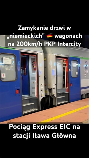 Podobają Wam się nowe wagony? #pkp #polska #pociąg #pociągi #icc #pkpintercity #kolej #train #rail