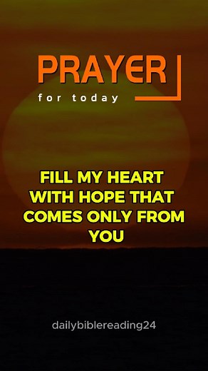 94K views · 3.4K reactions | Join us as we reflect on God’s Word and pray together to start the day with faith and hope. If this message blesses you, please like, comment, and follow for daily Bible readings and prayers. #Jesus #DailyBibleReading #PrayerOfTheDay #MorningPrayer #ScriptureOfTheDay #DailyPrayer | Daily Bible Reading | Facebook