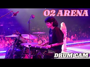 Drumming for Tanner Adell – FULL SET Live at the O2 Arena (C2C 2025)