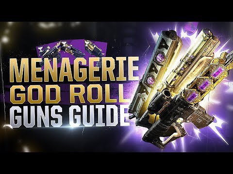 Destiny 2: The Ultimate God Roll Menagerie Weapons Guide! (Austringer, Beloved, Imperial Decree)