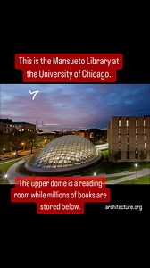 8.1K views · 137 reactions | A super cool Chicago building  www.architecture.org #chicago #universityofchicago #architecture #mansuetolibrary | Chicago Architecture Center | Facebook