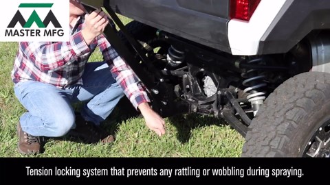 2" Receiver Spray Boom Mount