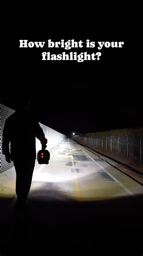 LP9 flashlight when you need to see what’s happening in the next county over #BajaDesigns Our LP9 Pro with 9 forward projecting LEDs and 6 LEDs for Integrated Peripheral Technology (IPT) for a total lumen output of 12,547 and 200° of spread with hi/low settings and backlight packed into a flashlight by @rovrlab. Serious overkill of a flashlight!😂 | Baja Designs