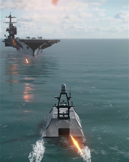 unmanned explosive vessel#MARS UEV#strike#attack#modernwarships#shorts