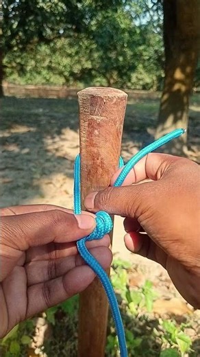 Awesome loop knot. #camping #loopknot #diy #ropeknot #shorts