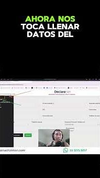 Cómo llenar tus datos del empleo en DeclaraneT