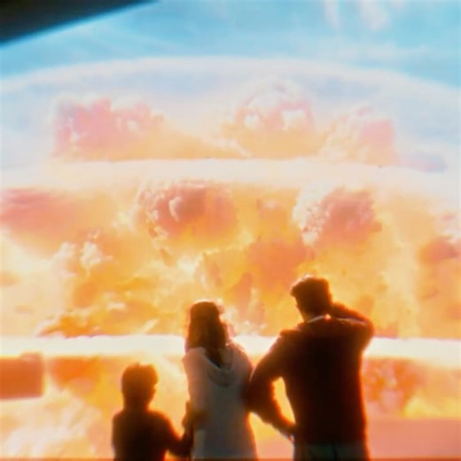 The world collapses, while he saves his family... #edit #shorts