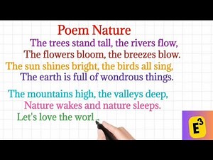 🔴Poem Nature | Nature Poem | A Nature Poem | Nature Poems