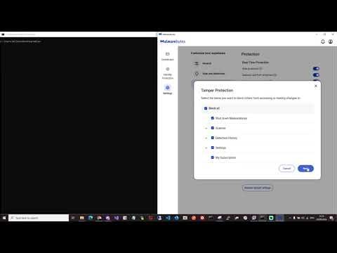 Malwarebytes Disabling Real-time Protection