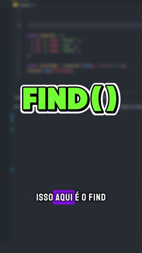 Como funciona o find no JavaScript! #javascript #shorts #programação