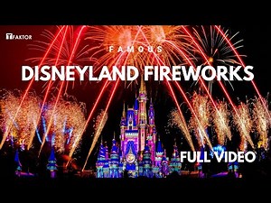 Famous DISNEYLAND, PARIS Fireworks | Full video