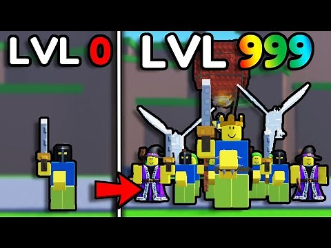 I Made the STRONGEST ARMY in Roblox Make a Army…