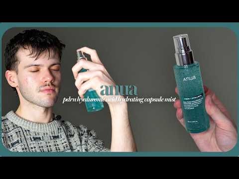 anua pdrn hyaluronic acid hydrating capsule mist | trial + review